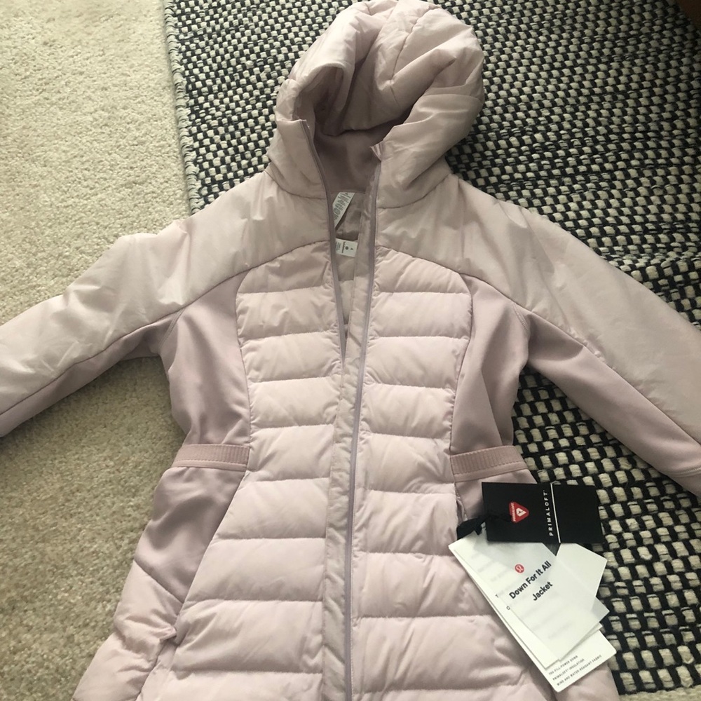 New Lululemon Down for it jacket